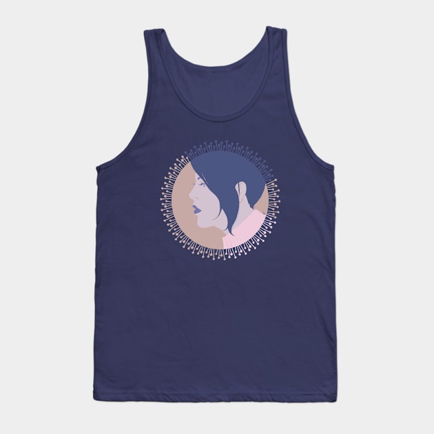 Morrigan, Cameo Tank Top by cute-ellyna